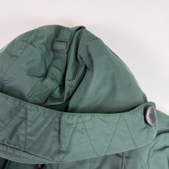 Everlane Men The ReNew Long Relaxed Fit Hooded Parka Scarab Green XS - Picture 7 of 11